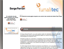 Tablet Screenshot of ferrari.tunalitec.com